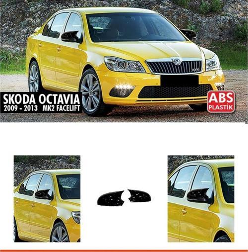 Octavia Batman Ayna Kapağı Piano Black / 2013-2020