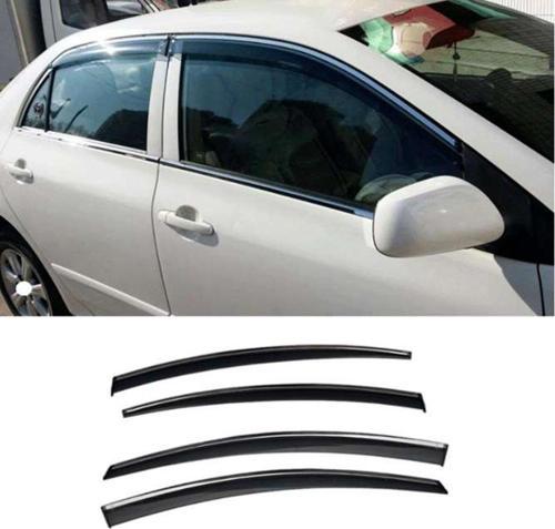 Toyota Corolla Uyumlu 2007 2012 Kromlu Cam Rüzgarlığı İthal