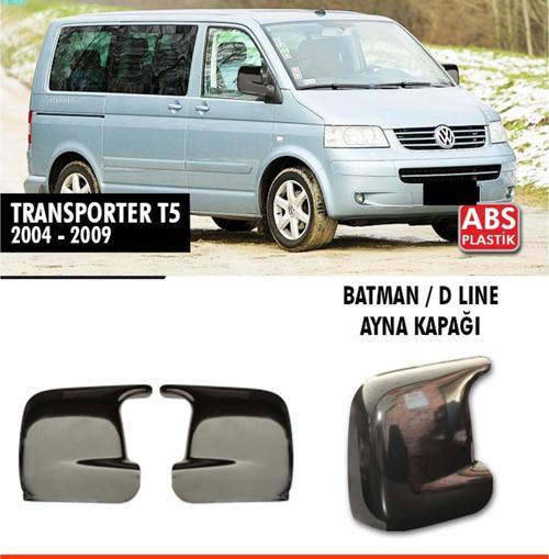 Transporter T5 Batman Ayna Kapağı Piano Black / 2004 - 2009