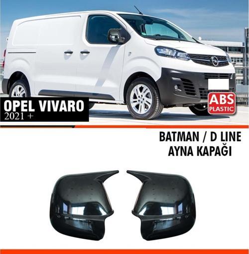 Vivaro Batman Ayna Kapağı Piano Black / 2021 Sonrası