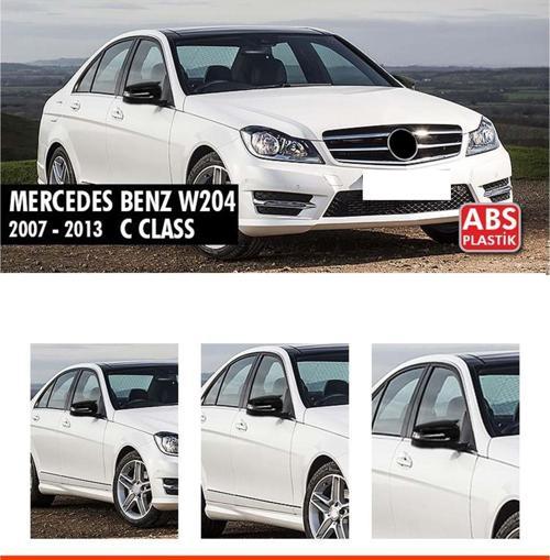 W204 Batman Ayna Kapağı Piano Black / 2007-2014