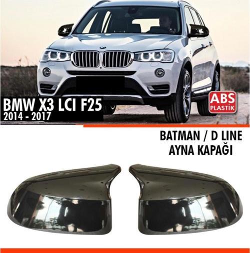 X3 F25 Batman Ayna Kapağı Piano Black / 2014 - 2017