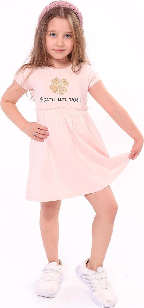 Toontoy Kız Bebek Faire Un Voeu Baskılı Elbise