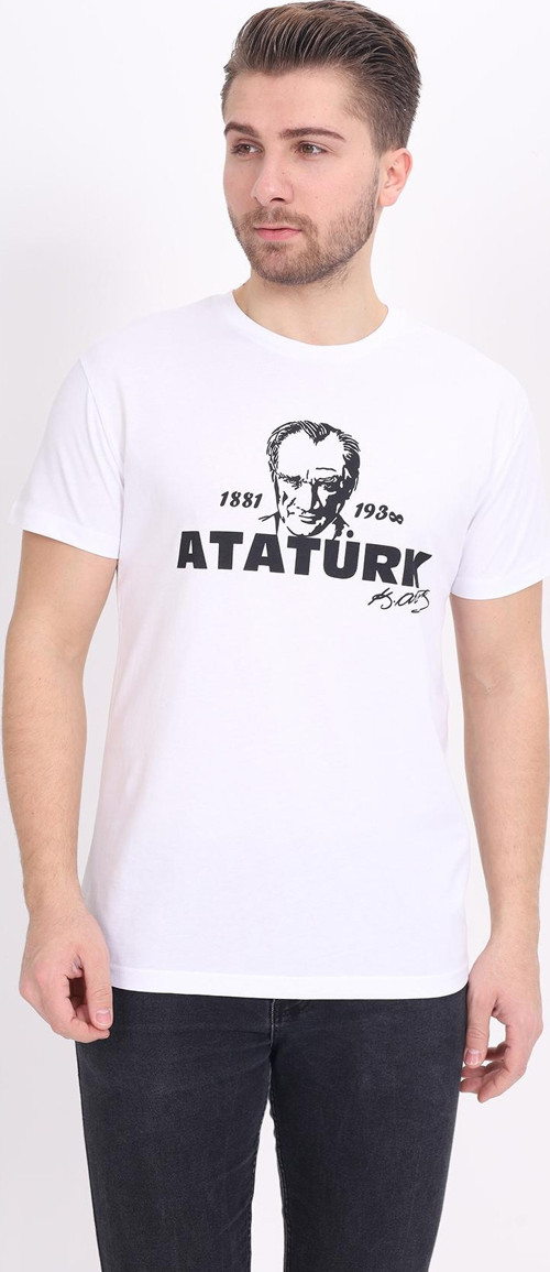 Toontoy Unisex Atatürk Baskılı Tişört