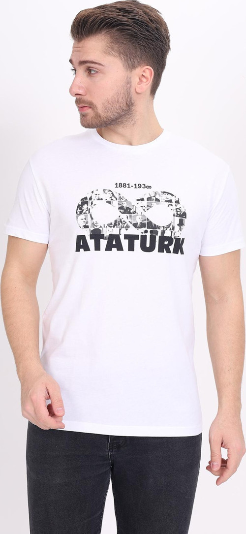 Toontoy Unisex Atatürk Baskılı Tişört