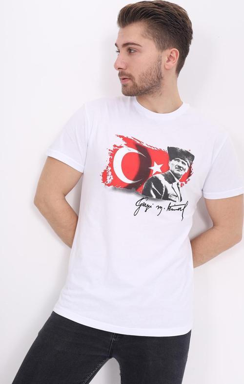 Toontoy Unisex Atatürk Baskılı Tişört