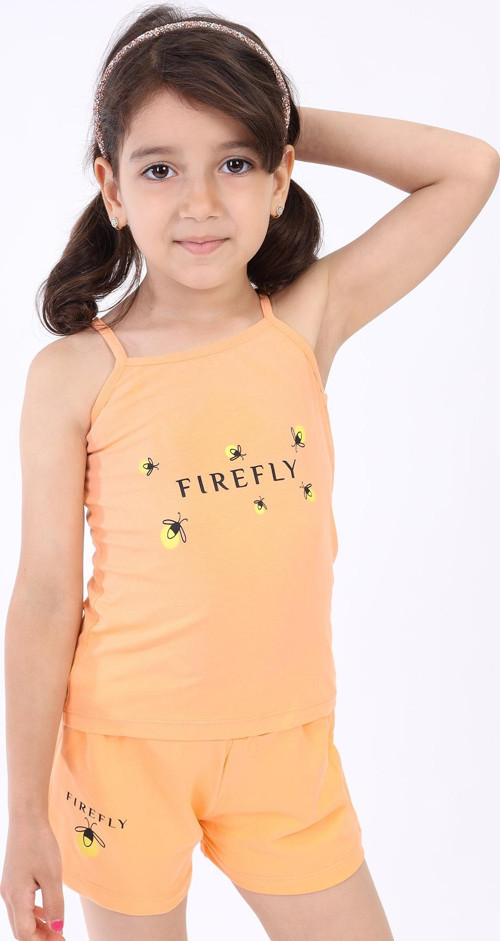 Toontoy Kız Bebek Baskılı Şortlu Takım