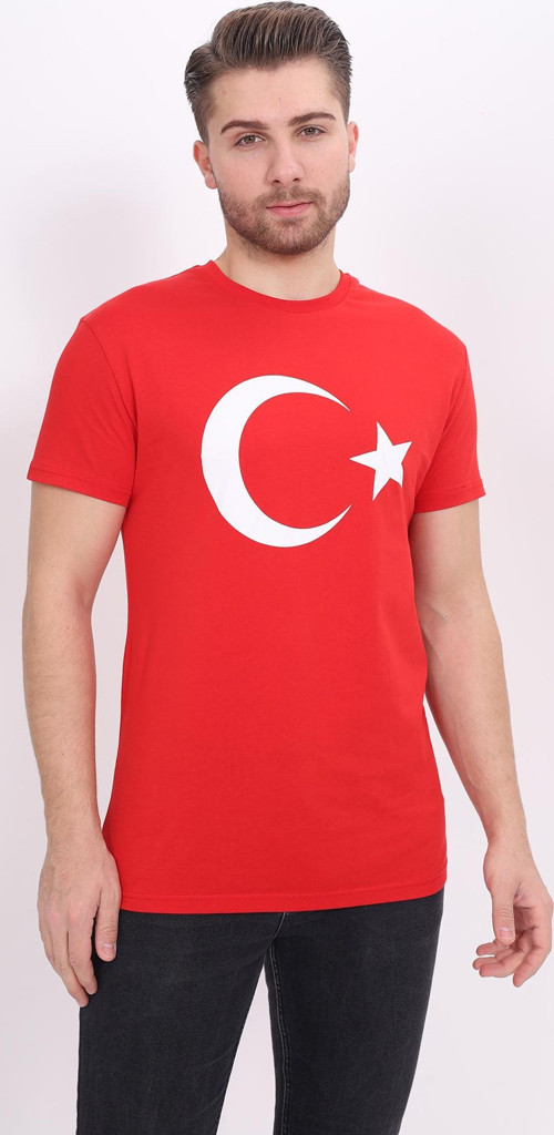 Toontoy Unisex Ay Yıldız Baskılı Tişört
