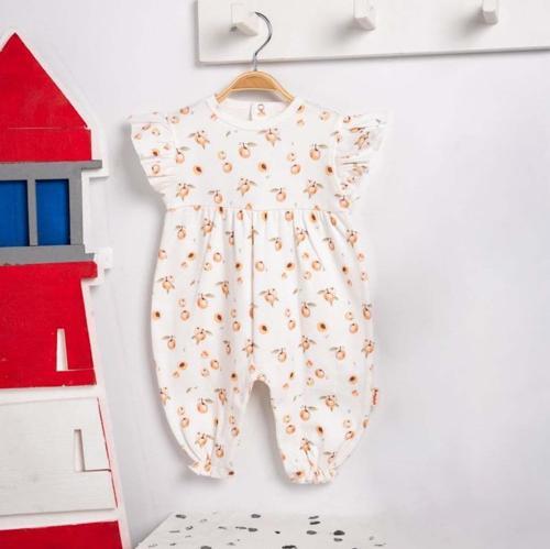 Apricot Fırfırlı Atlet Bebek Tulumu 2455089