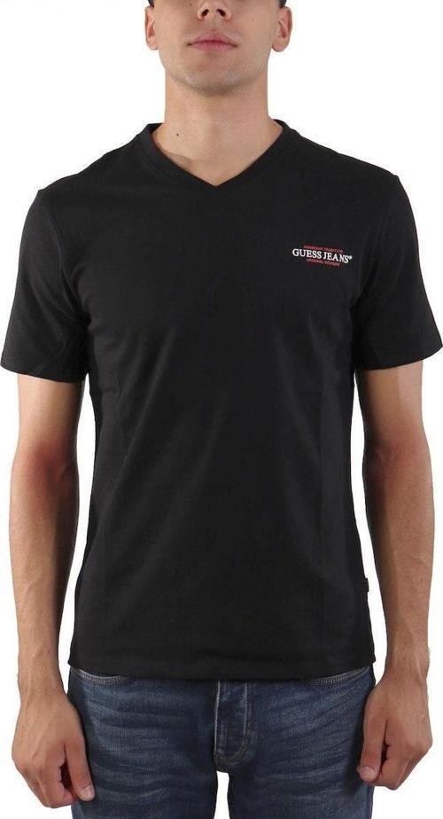 Erkek Slim Fit Siyah Kısa Kollu Tişört