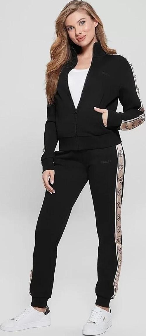 Kadın Regular Fit Fermuarlı Dik Yaka Sweat