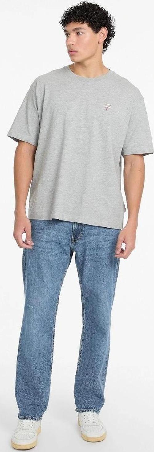 Oversize Gri Erkek Tişört