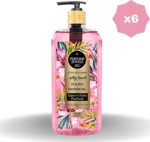Silky Touch Duş Jeli Pet Şişe 750 Ml - (6 Adet)