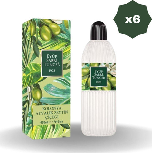 Zeytin Çiçeği Kolonyası 400 Ml - (6 Adet)