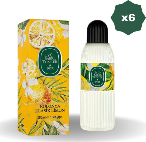 Limon Kolonyası 200 Ml - (6 Adet)