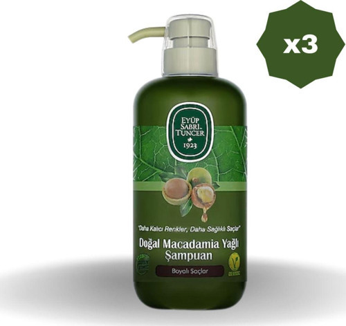 Macadamia Şampuan 600 Ml - (3 Adet)