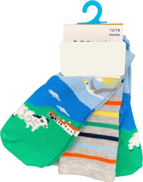 3lü Bebek Çorabı E021-22