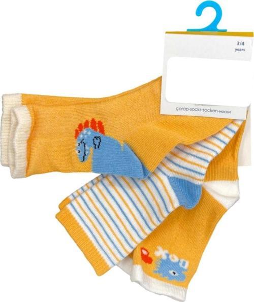 3Lü Bebek Çorabı 022-22