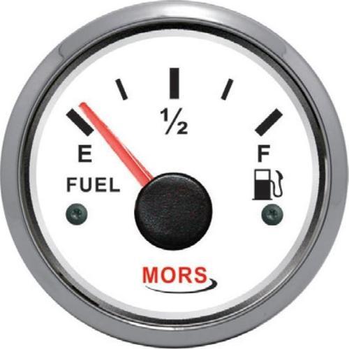 Yakıt Göstergesi 0-190 Ohm 12-24 Volt Beyaz