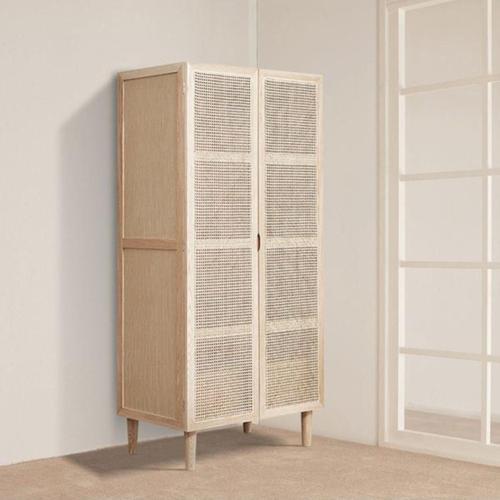 -Design Ahşap Albino Gardırop