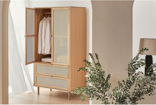 -Design Ahşap Luka Gardırop