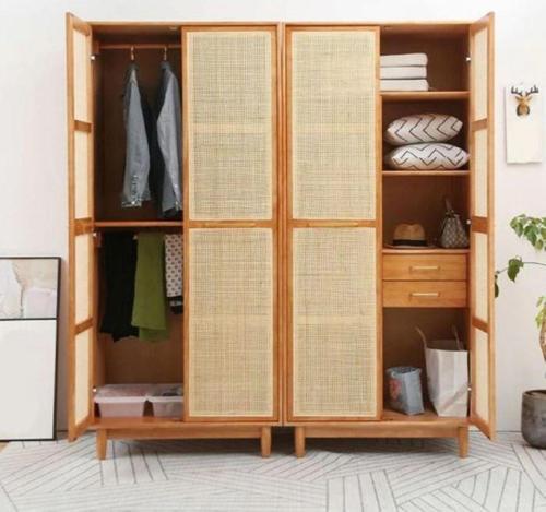 -Design Ahşap Liner Gardırop