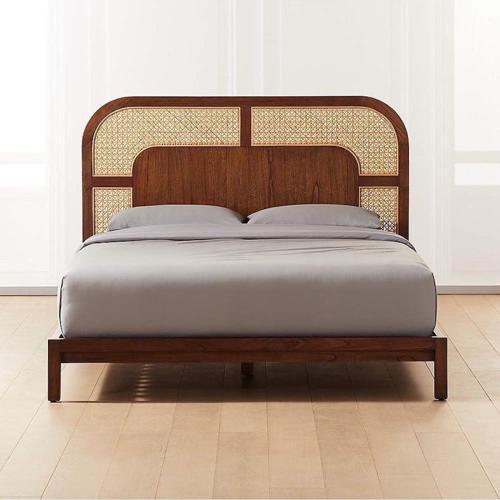 -Design Ahşap Runik Karyola