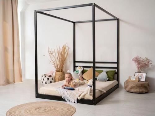 -Design Ahşap Dore Karyola