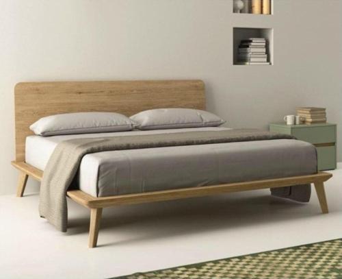 -Design Ahşap Rulman Karyola