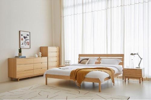 -Design Ahşap Misk Karyola