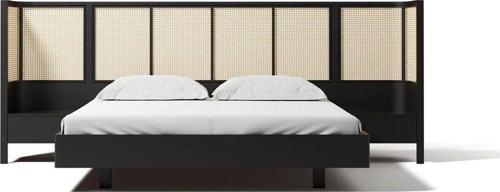 -Design Ahşap Montellablack Karyola