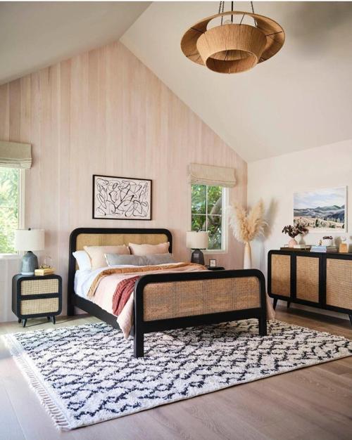 -Design Ahşap Panter Karyola