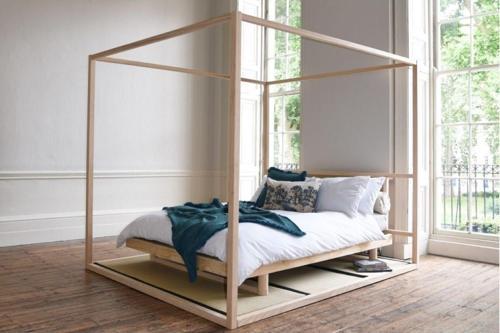 -Design Ahşap Hokka Karyola