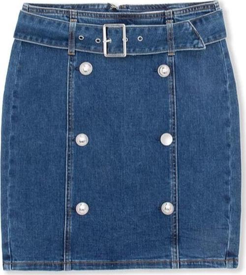 Kadın Lacivert Denim Etek