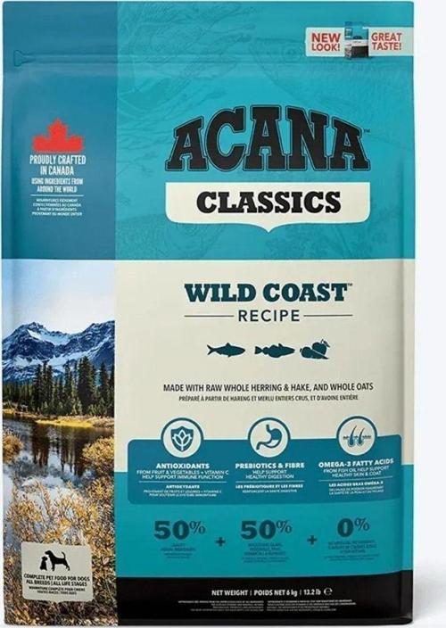 Classics Wild Coast Balıklı Düşük Tahıllı Köpek Maması 2 kg