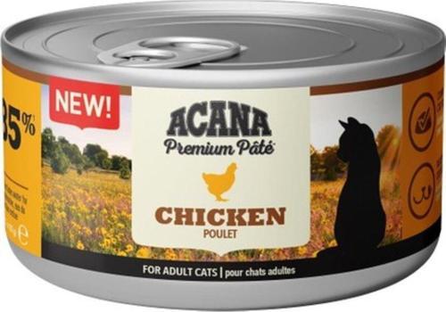 Premium Pate (Ezme) Tavuk Etli Kedi Konservesi 85 Gr