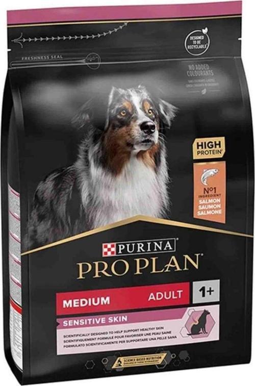 Medium Adult 3 kg Somon Köpek Sensitive Skin Somonlu Yetişkin Köpek Maması