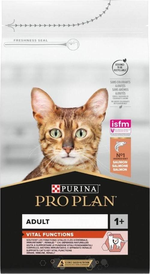 Somonlu Ve Pirinçli Yetişkin Kedi Maması 3 kg