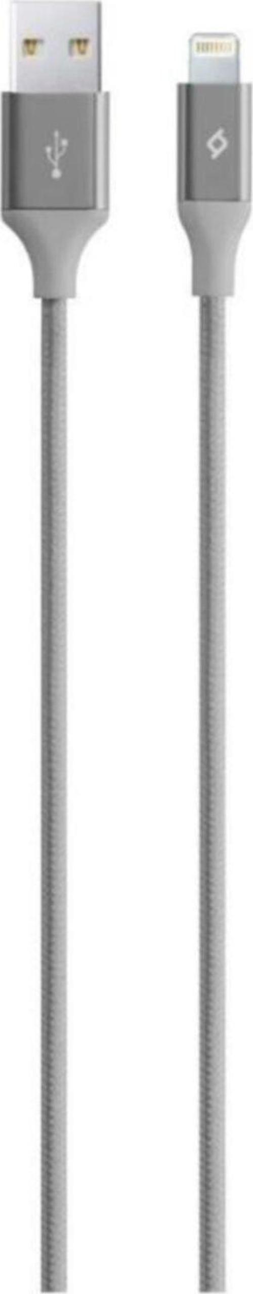 Uzay Gri Alumicable Iphone Lightning Uyumlu Şarj Ve Data Kablosu 2Dk16