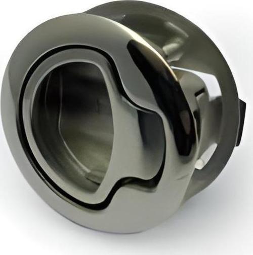 GÖMME KULP KROM ÇAP 62mm TEKNE VE KARAVAN İÇİN 