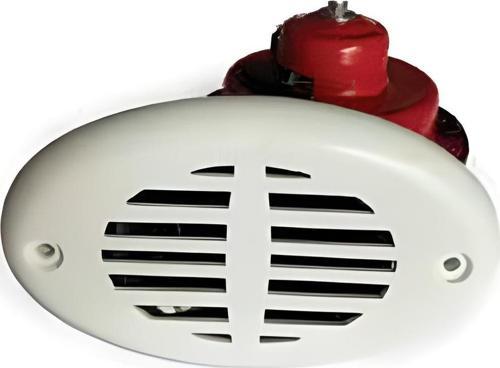 KORNA GÖMME OVAL,BEYAZ EN:140 Y:110 D:80mm 12v