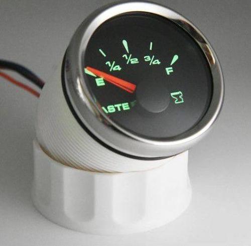 ATIK SU SEVİYE GÖSTERGESİ 12/24v ÇAP 52mm SİYAH TEKNE YAT 