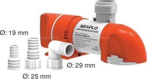DÜŞÜK PROFİLLİ SİNTİNE POMPASI 1100 GPH 12 V TEKNE YAT KARAVAN