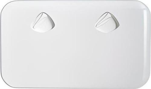 TEKNE VE KARAVAN İÇİN PLASTİK KAPAK BEYAZ  355x603 mm