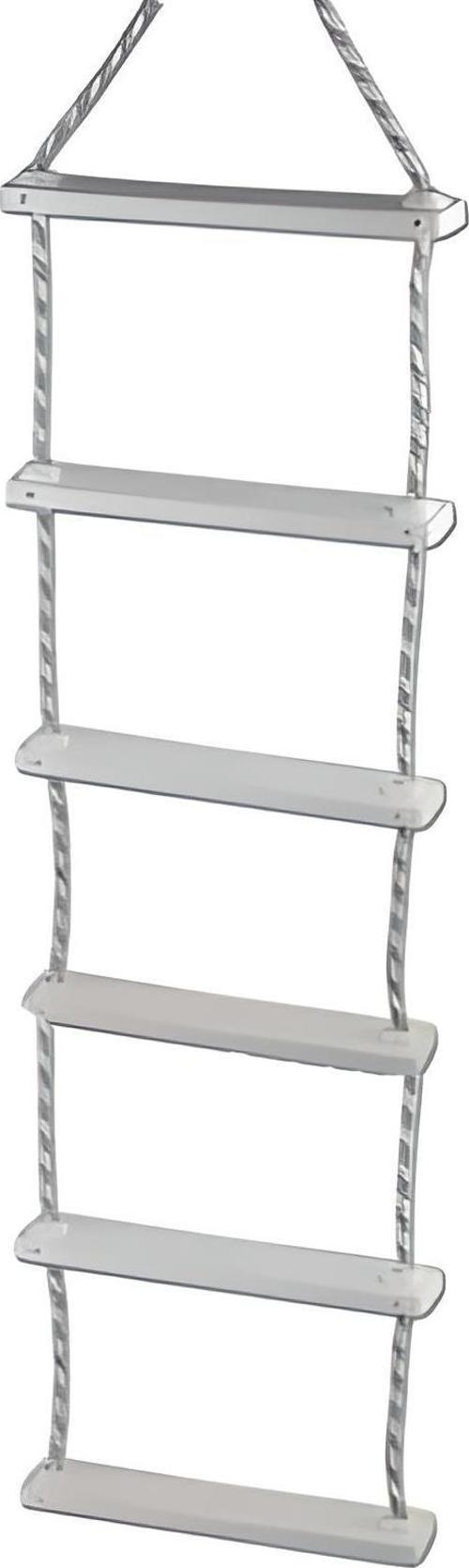 İP MERDİVEN 6 BASAMAKLI GENİŞLİK: 29cm BOY: 125cm TEKNE VE KARAVAN İÇİN  