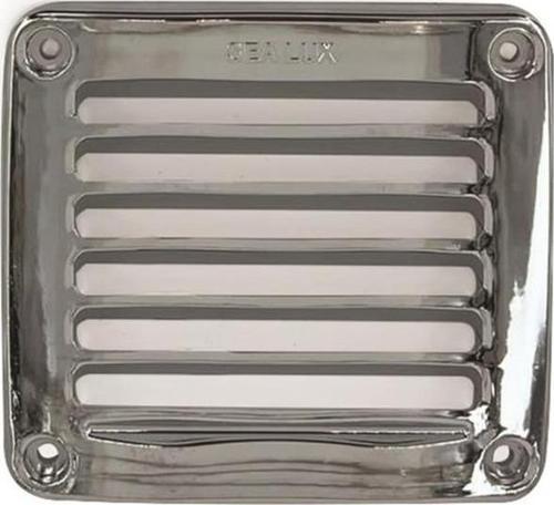 PLASTİK HAVALANDIRMA KROMAJ 124x112mm