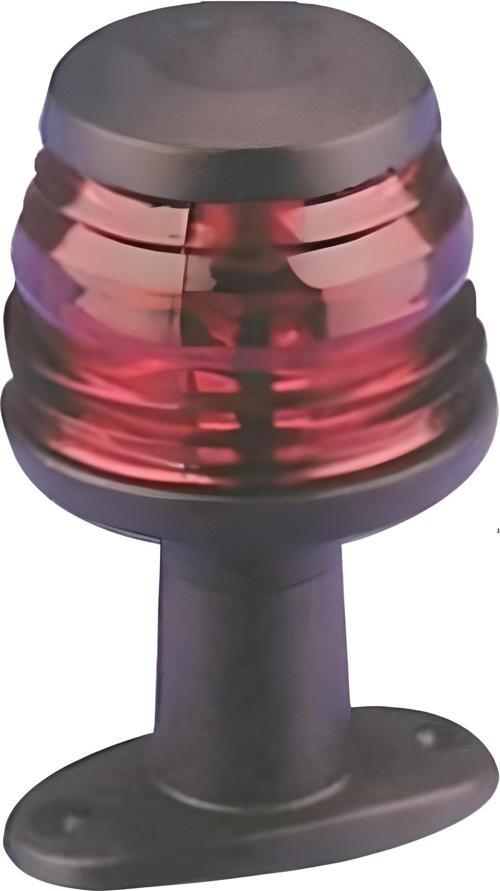 TEKNE İÇİN TEPE LAMBASI AYAKLI B-KIRMIZI 12 V LED
