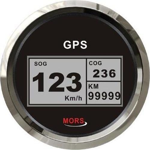 SÜRAT GÖSTERGESİ 55 MPH SİYAH GPS ANTENLİ                     