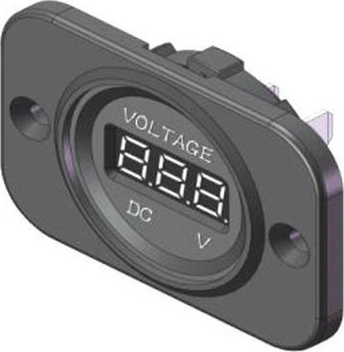 VOLTMETRE SOKETİ 5-30 V TEKNE, YAT VE KARAVAN