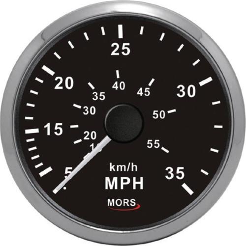 Sürat Göstergesi 35 Mph Siyah